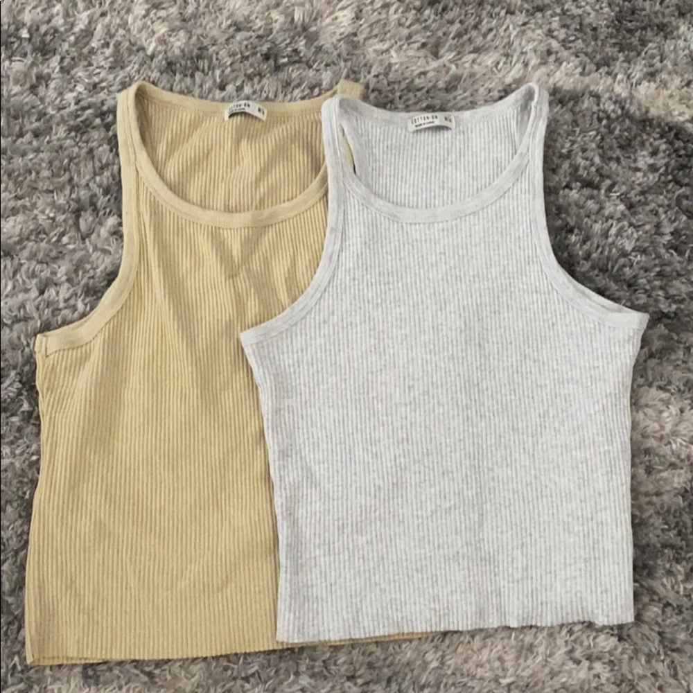 3/$15 Cotton on  cropped tanks